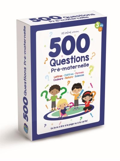 500 questions pré-maternelle  | Fungcap, Nedgine