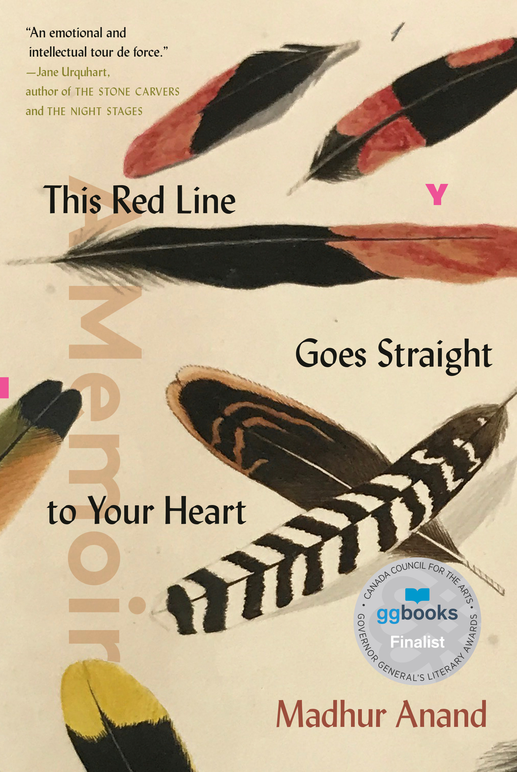 This Red Line Goes Straight to Your Heart : A Memoir in Halves | Anand, Madhur