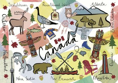 Casse-tête 1000 - Farida : Canada  | Casse-têtes