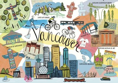 Casse-tête 1000 - Farida: Vancouver | Casse-têtes