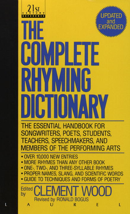 The Complete Rhyming Dictionary : Updated and Expanded | Wood, Clement
