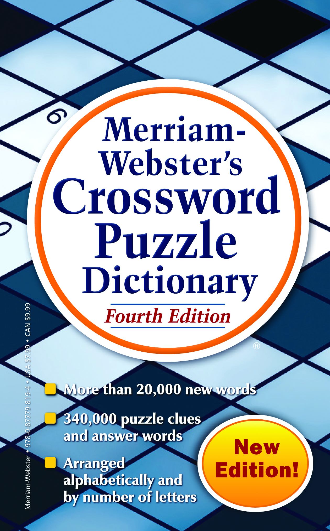 Merriam-Webster's Crossword Puzzle Dictionary, Fourth Edition | 