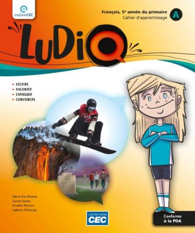 LudiQ - 5e année - Cahier d'apprentissage A/B (incluant le carnet des savoirs et le carnet de révision) | Collectif