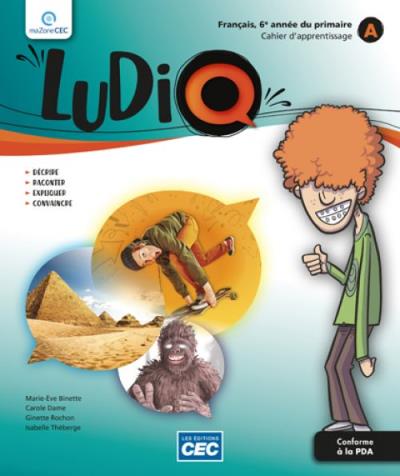 LudiQ - 6e année - Cahier d'apprentissage A/B (incluant le carnet des savoirs et le carnet de révision) | 