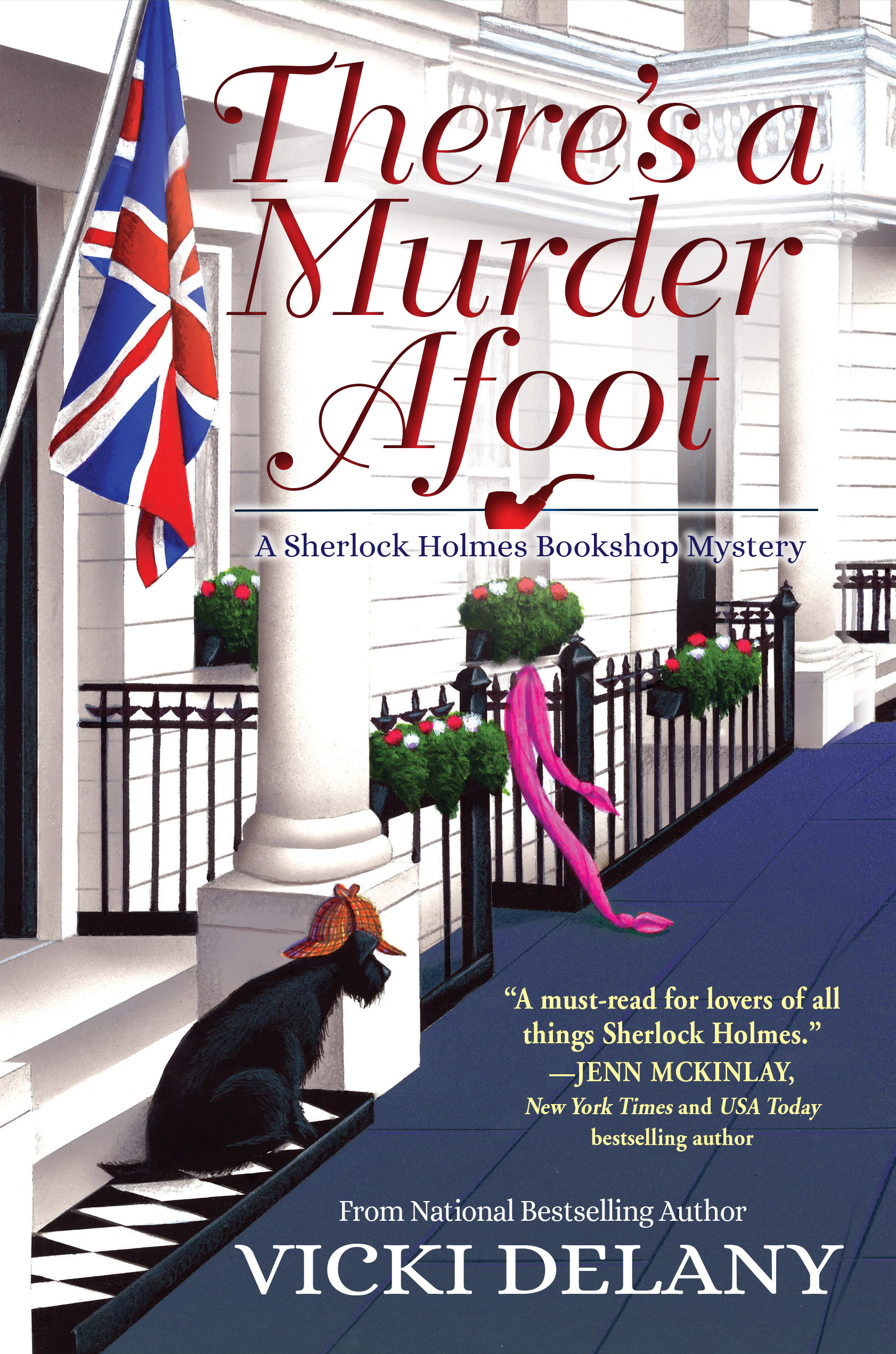 A Sherlock Holmes Bookshop Mystery T.05 - There's a Murder Afoot  | Delany, Vicki