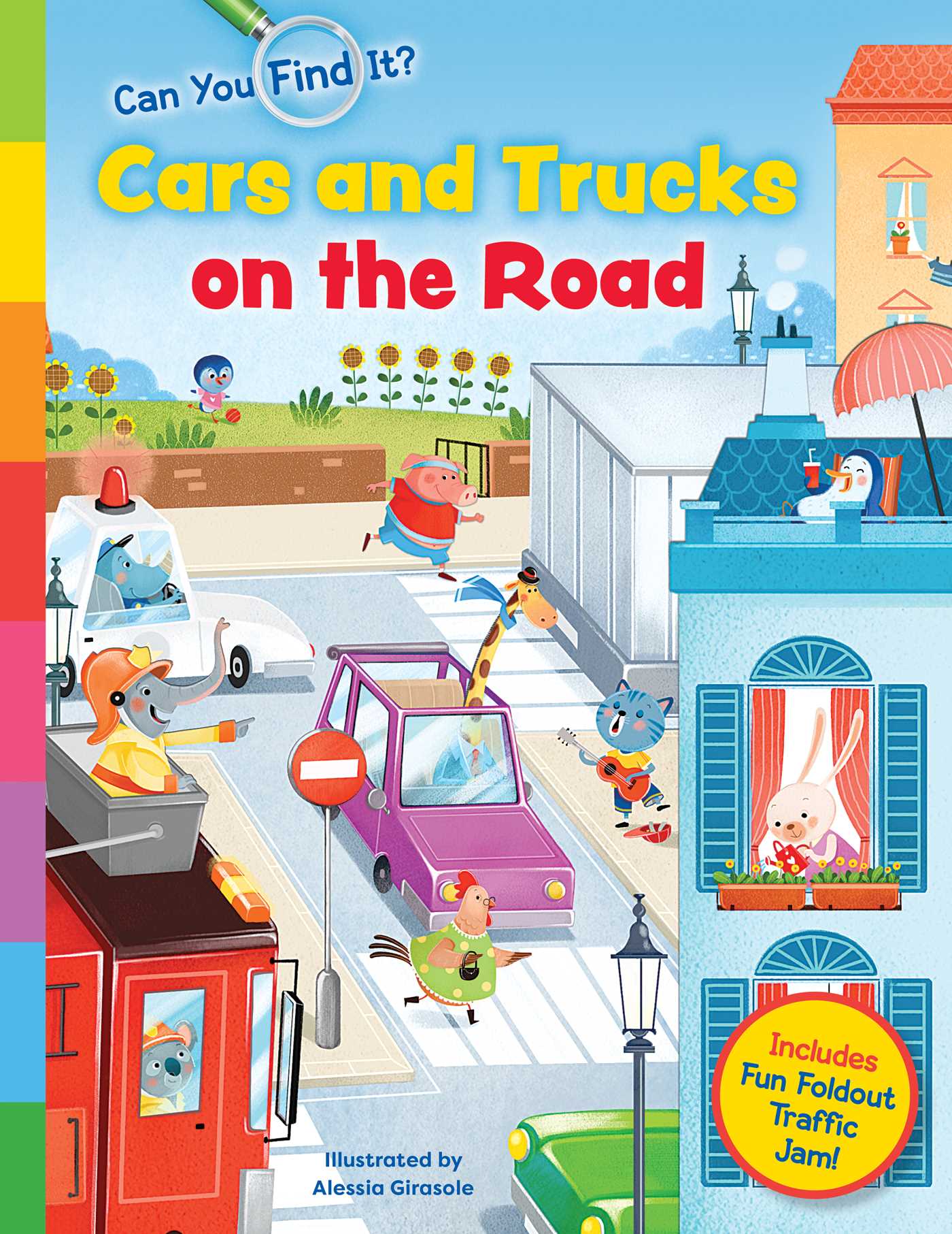 Can You Find It? Cars and Trucks on the Road | Girasole, Alessia