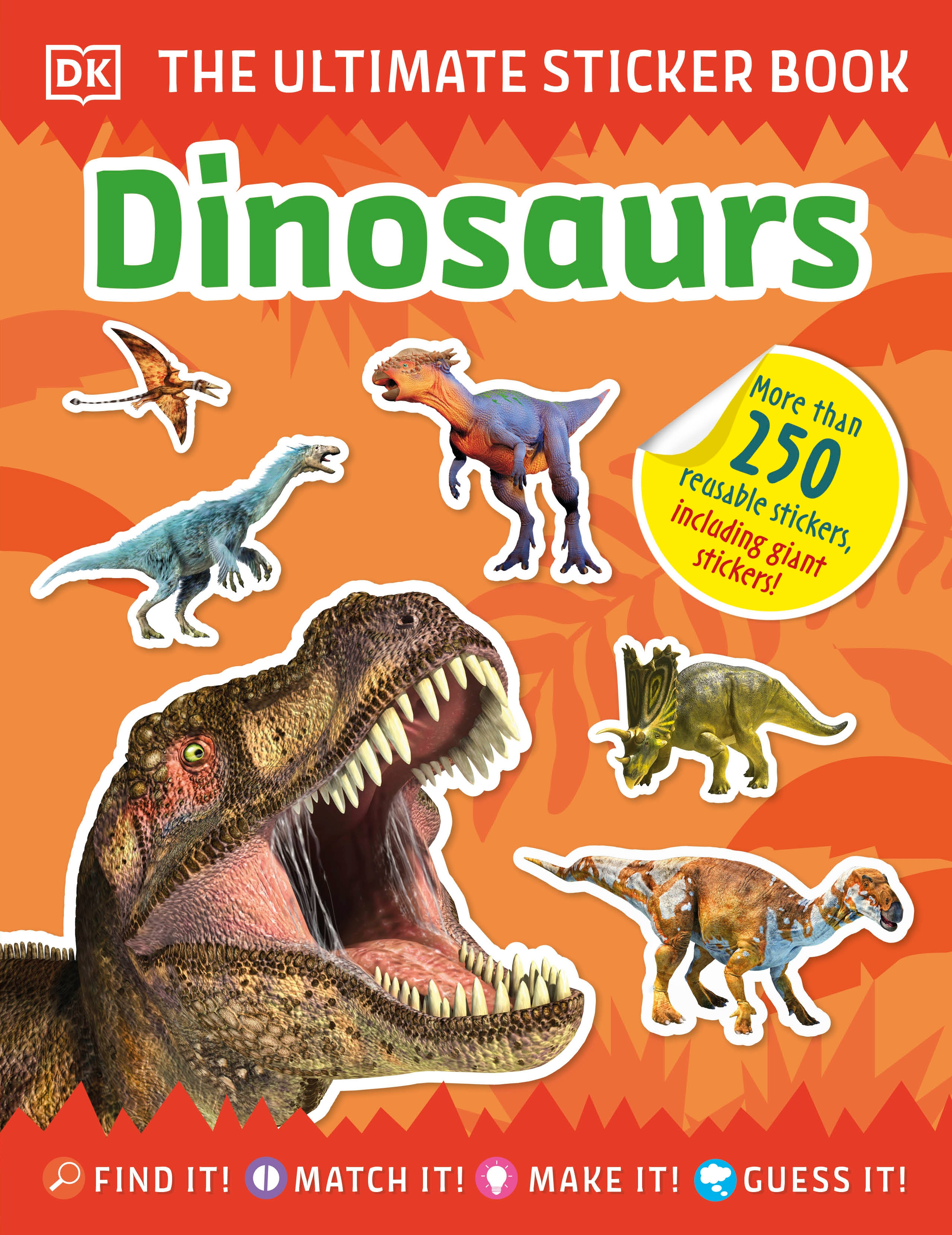 The Ultimate Sticker Book Dinosaurs | 