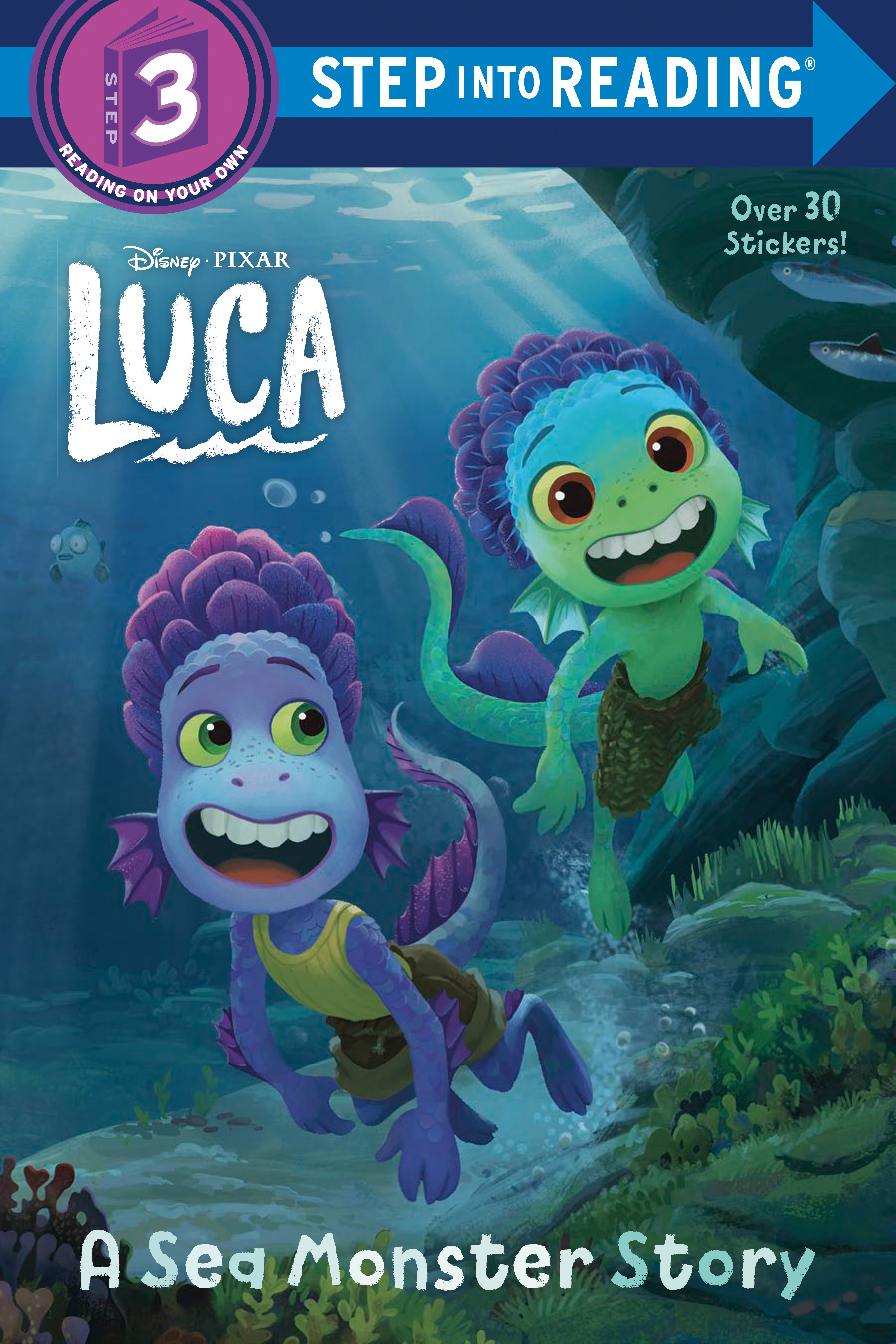 Step into Reading - A Sea Monster Story (Disney/Pixar Luca) | 