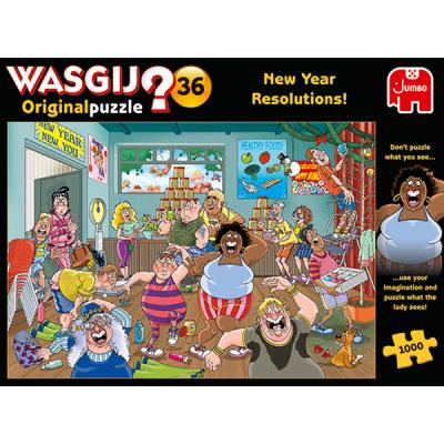 Casse-tête 1000 - Wasgij Original #36 - Les résolutions du nouvel-an !  | Casse-têtes