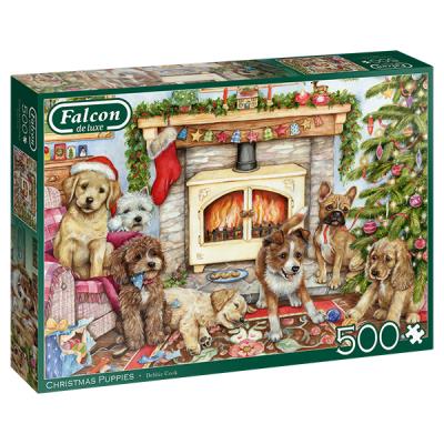 Casse-tête 500 - Les chiens de Noël (Christmas puppies) | Casse-têtes