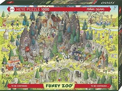 Casse-tête 1000 - Funky zoo - Habitat Transylvanien | Casse-têtes