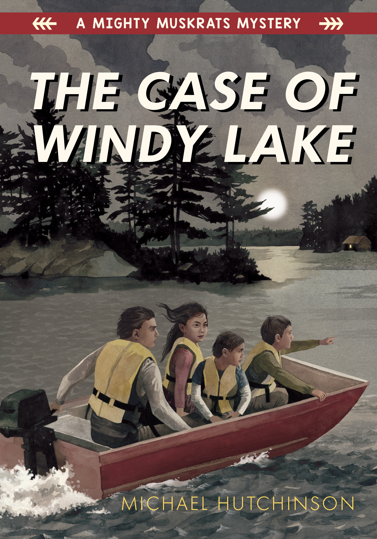 A Mighty Muskrats Mystery T.01 - The Case of Windy Lake | Hutchinson, Michael