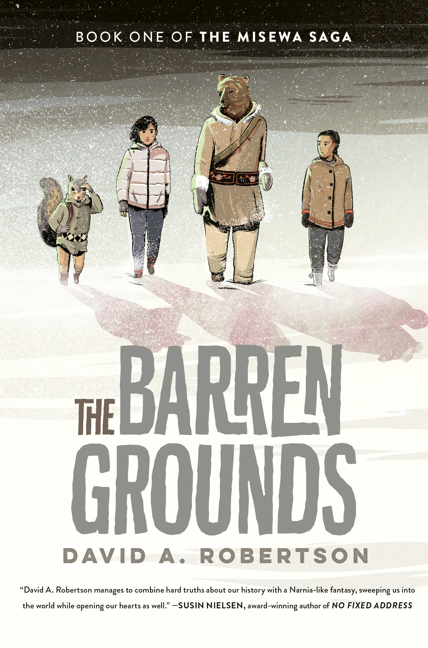 The Misewa Saga T.01 - The Barren Grounds  | Robertson, David A.