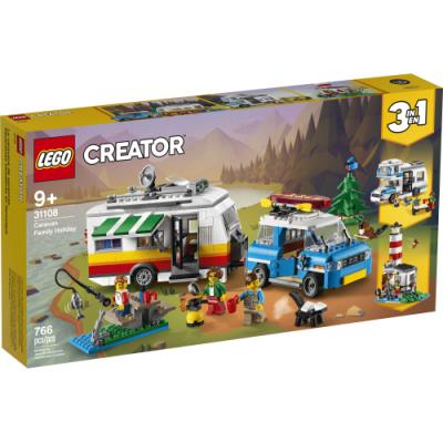 LEGO : Creator - La caravan des vacances en famille 3 en 1 (Caravan Family Holiday) | LEGO®