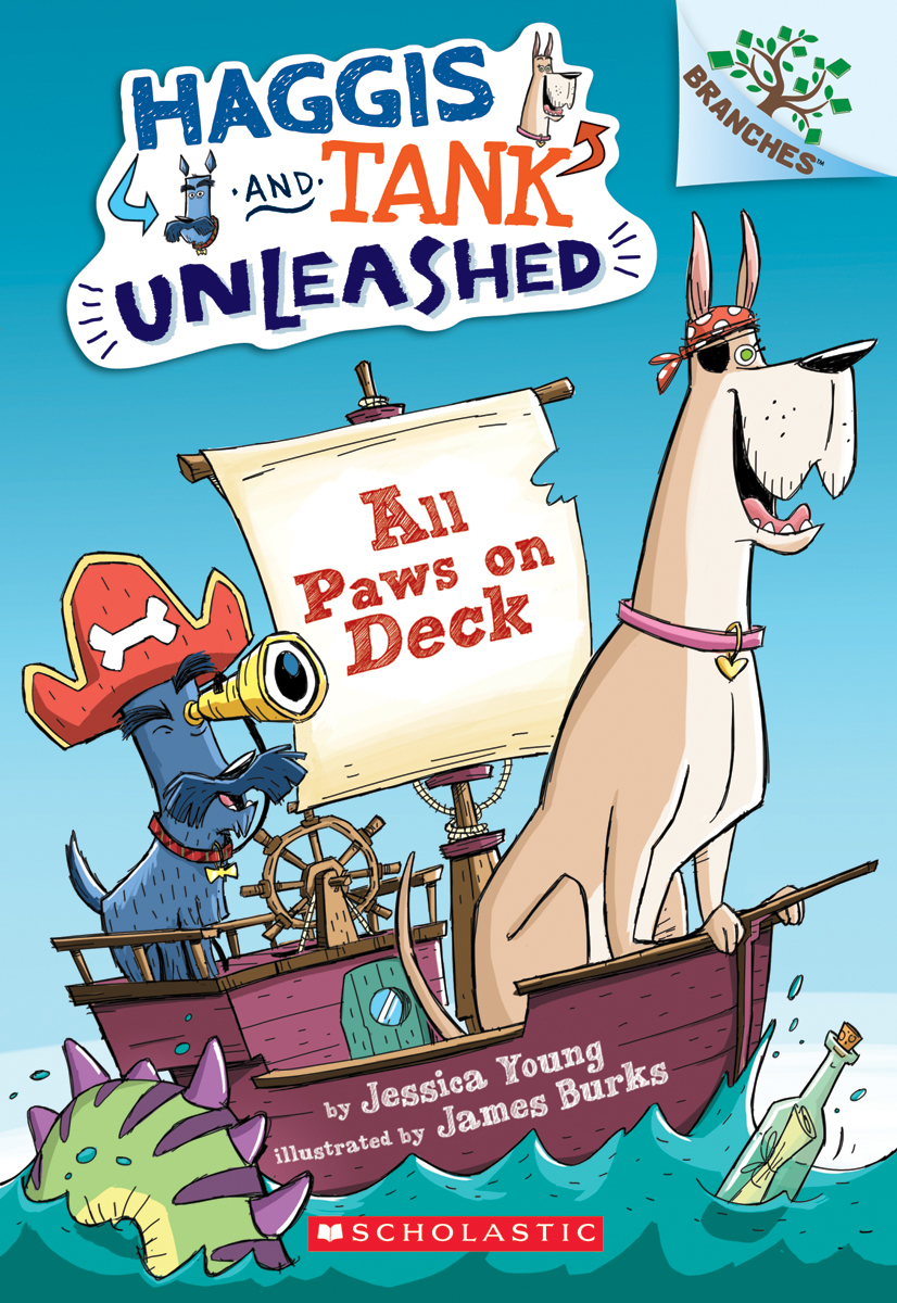Haggis and Tank Unleashed T.01 - All Paws on Deck: A Branches Book | Young, Jessica