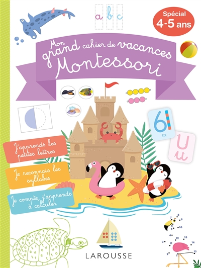 Mon grand cahier de vacances Montessori | 