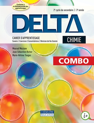 Delta Chimie - Secondaire 5 - COMBO Cahier d'apprentissage - Version imprimée ET numérique | 