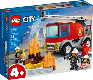 LEGO: City - Le camion des pompiers avec échelle (Fire Ladder Truck) | LEGO®