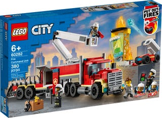 LEGO : City - L'unité de commandement des pompiers (Fire Command Unit) | LEGO®