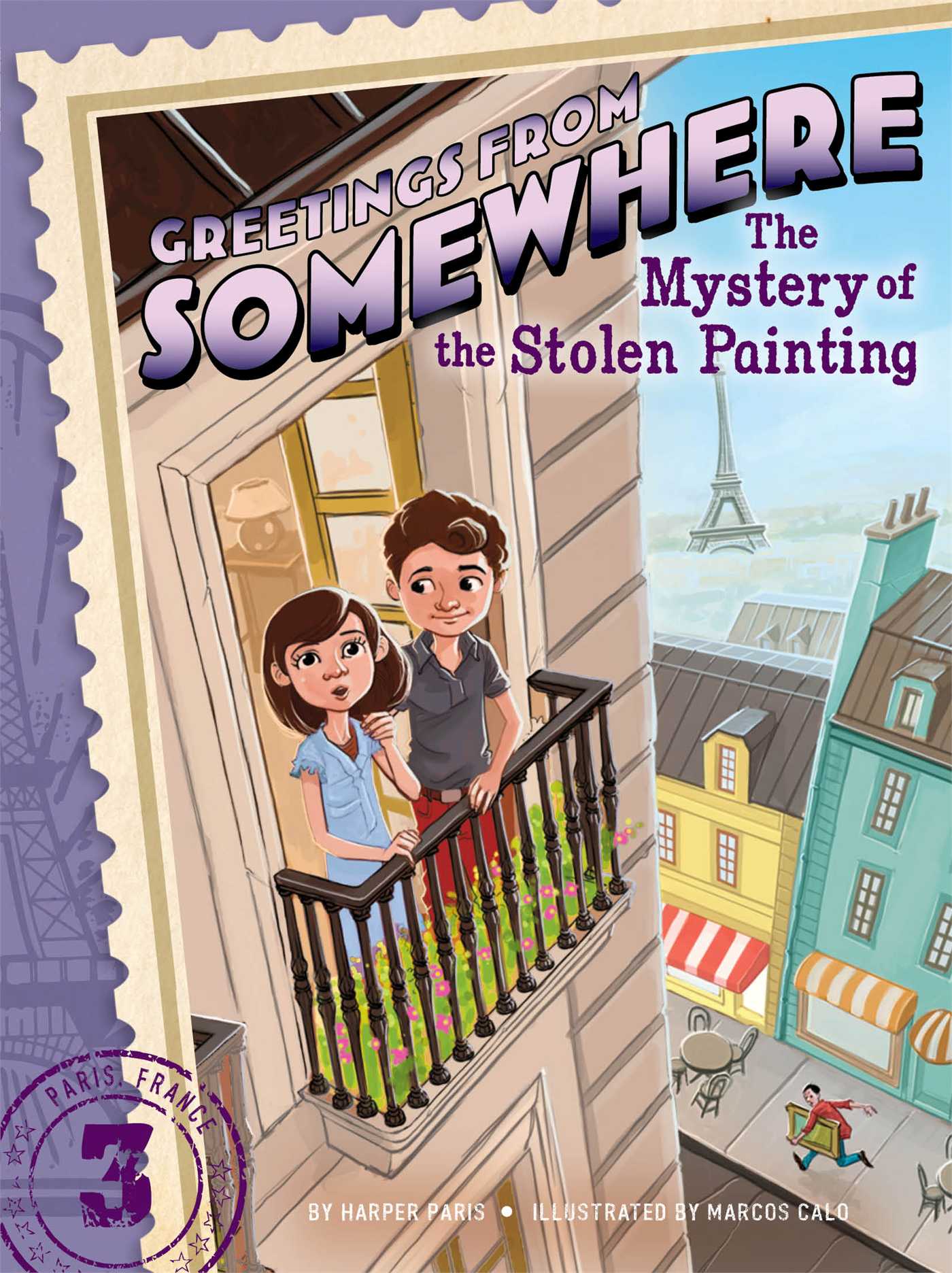 Greetings from Somewhere T.03 - The Mystery of the Stolen Painting | Paris, Harper