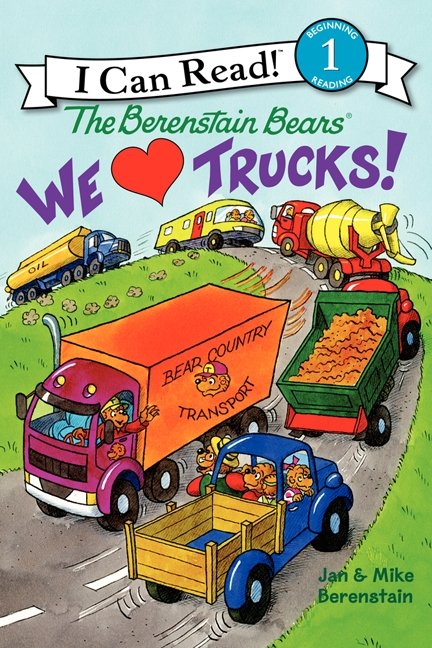 The Berenstain Bears - We Love Trucks! (level 1) | Berenstain, Jan