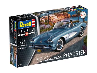 Corvette Roadster 58 | Modèles à coller