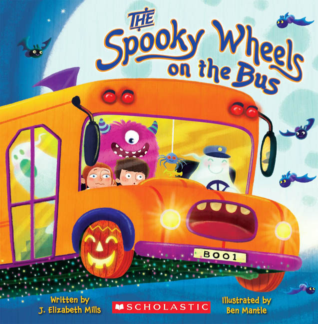The Spooky Wheels on the Bus | Mantle, Ben