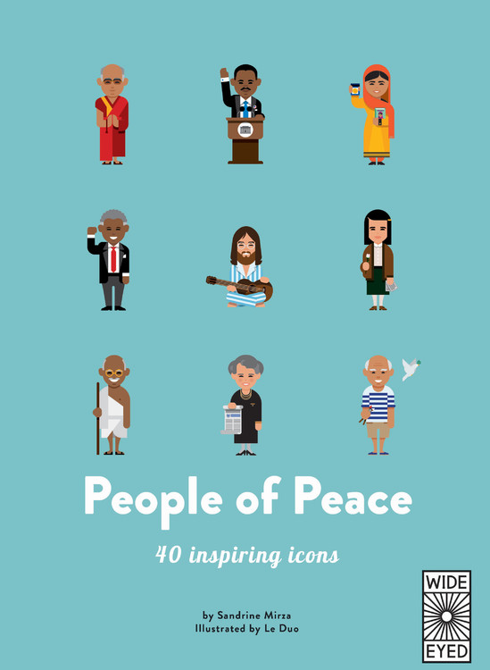 People of Peace : 40 inspiring icons | Mirza, Sandrine