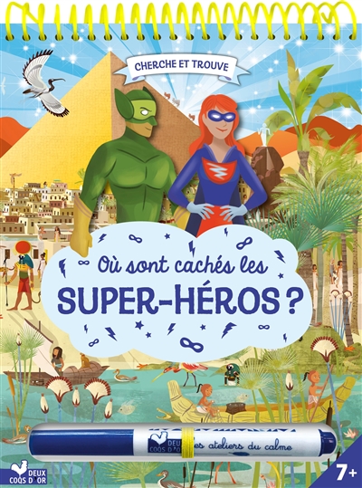 Où sont cachés les super-héros ? | Desfour, Aurélie
