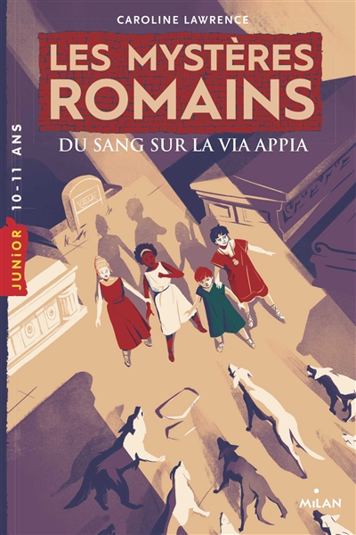 Les mystères romains T.01 - Du sang sur la via Appia | Lawrence, Caroline