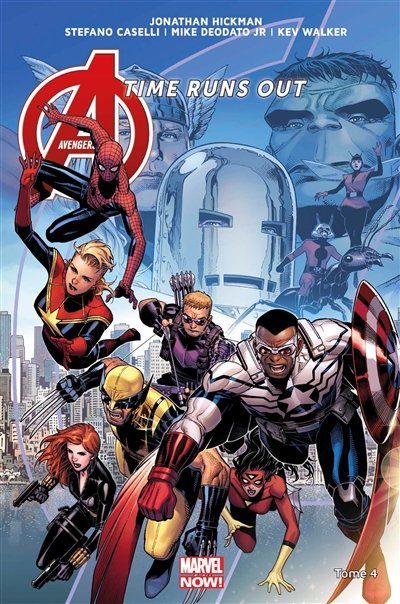 Avengers : time runs out T.04 - La chute des dieux | Hickman, Jonathan