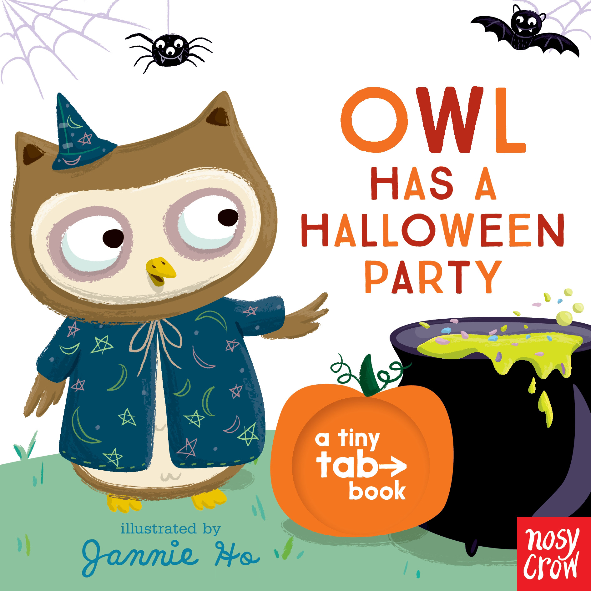 Owl Has a Halloween Party : A Tiny Tab Book | 