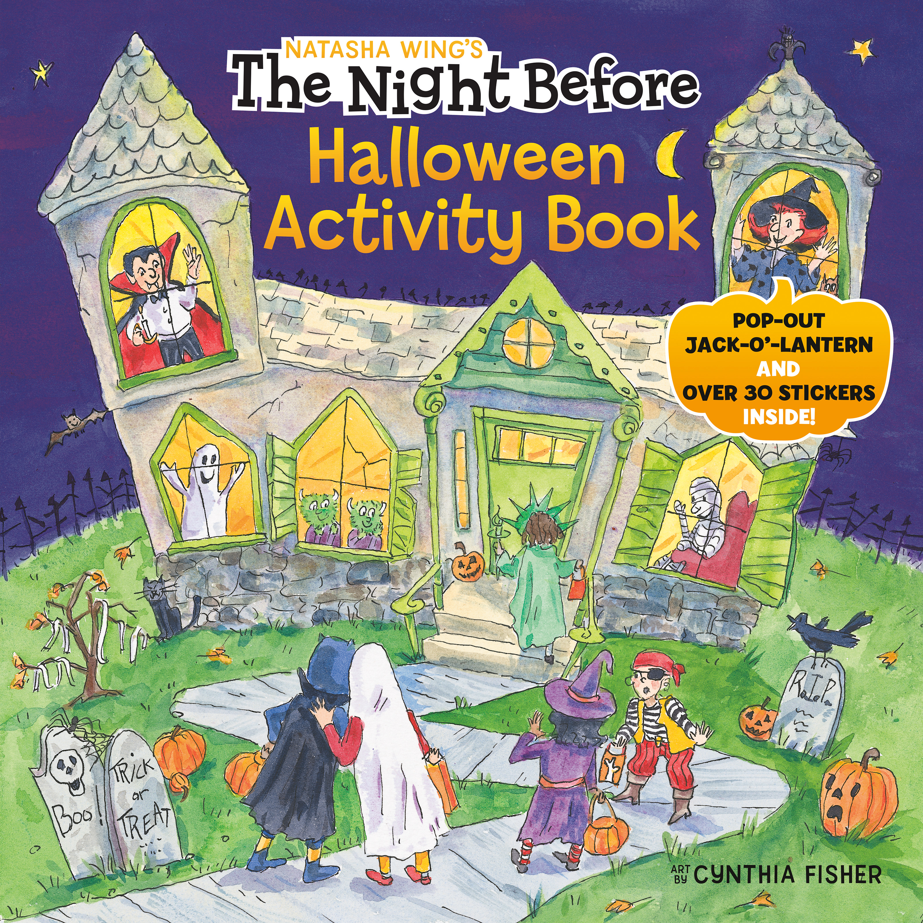 The Night Before Halloween Activity Book | Wing, Natasha