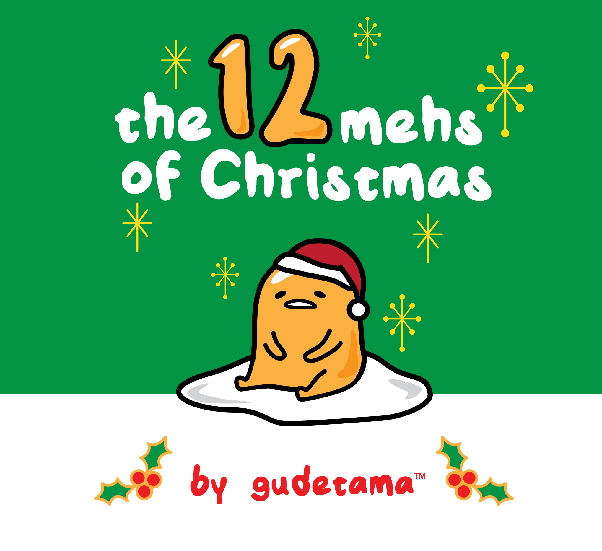 The Twelve Mehs of Christmas by Gudetama | Sedita, Francesco