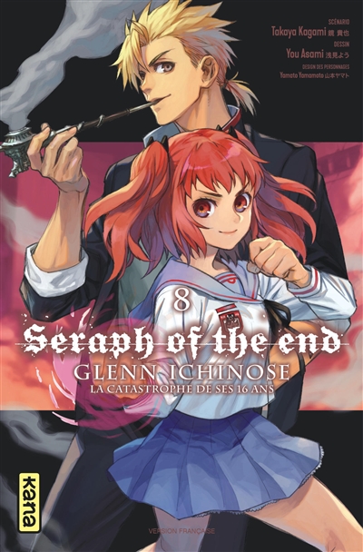Seraph of the end : Glenn Ichinose : la catastrophe de ses 16 ans T.08 | Kagami, Takaya