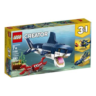 LEGO : Creator - Les créatures marines 3 en 1 (Deep Sea Creatures) | LEGO®