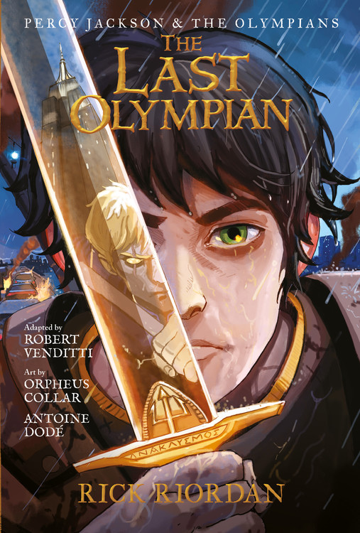 Percy Jackson and the Olympians The Last Olympian: The Graphic Novel | Riordan, Rick