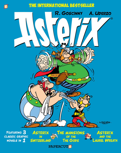 Asterix Omnibus #6 : Collecting Asterix in Switzerland, The Mansions of the Gods, and Asterix and the Laurel Wreath | Goscinny, Rene