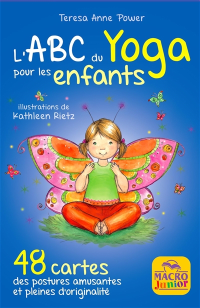 Abc du yoga pour les enfants (L') : 48 cartes des postures amusantes et pleines d'originalité (coffret) | Power, Teresa Anne