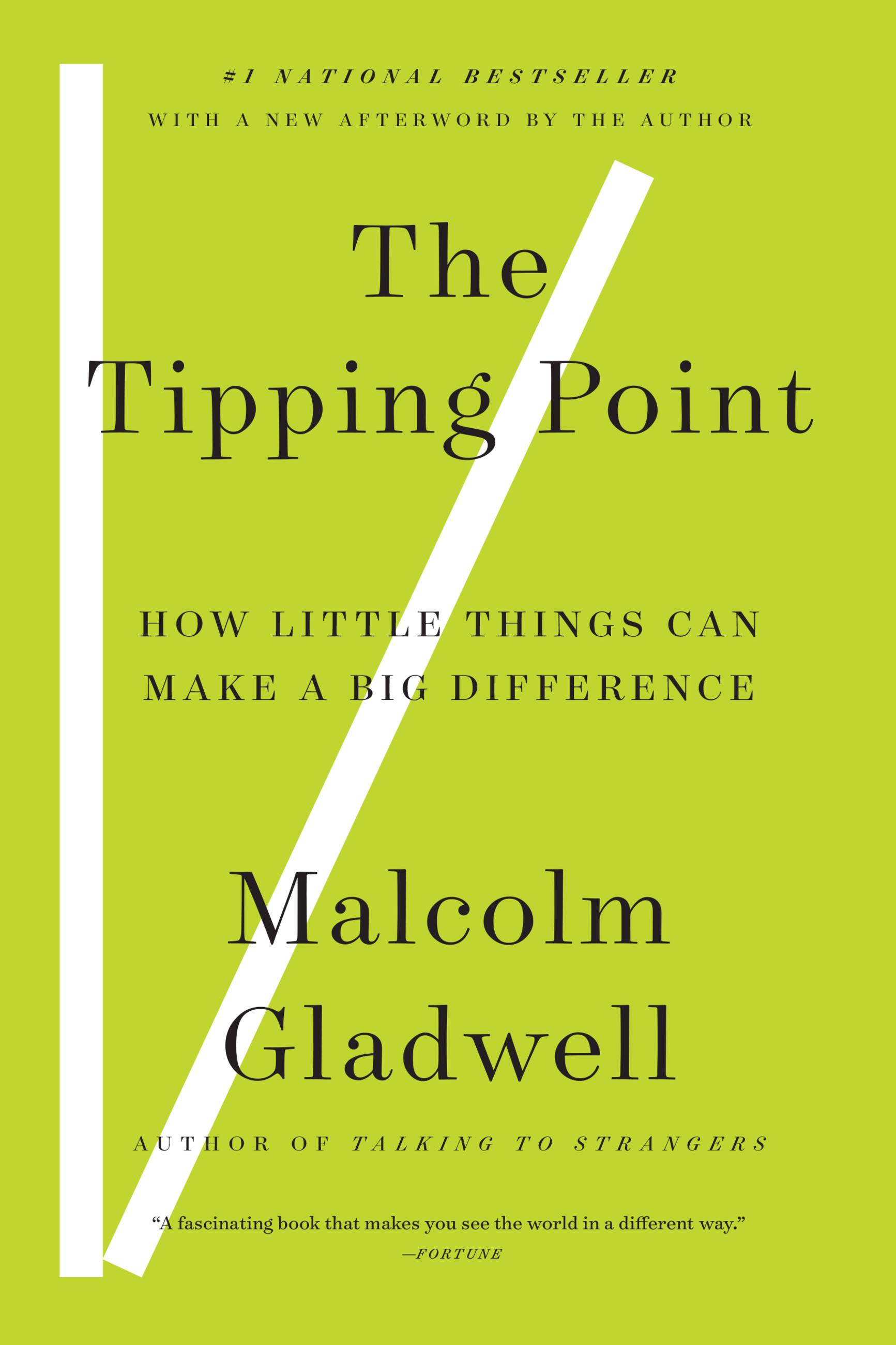 The Tipping Point : How Little Things Can Make a Big Difference | Gladwell, Malcolm