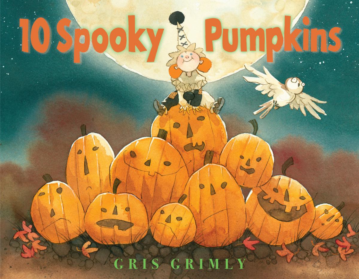 Ten Spooky Pumpkins | Grimly, Gris