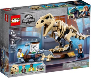 LEGO : Jurrasic World - L’exposition du fossile du T. Rex | LEGO®
