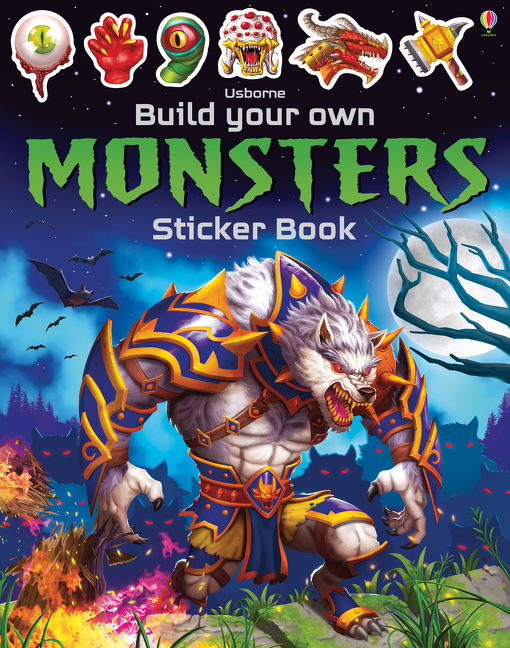 Build Your Own Monsters Sticker Book | TUDHOPE, SIMON