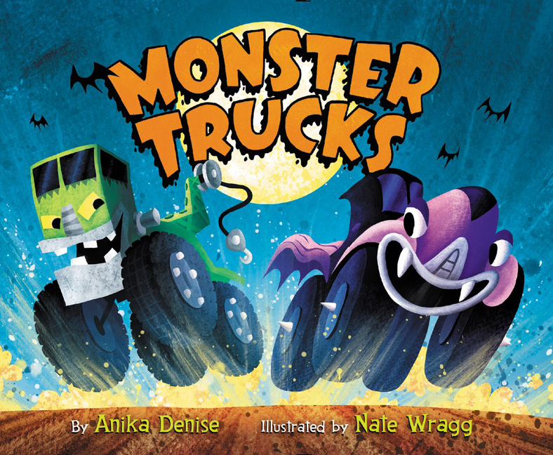 Monster Trucks Board Book | Denise, Anika