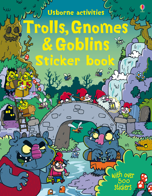 Trolls, Gnomes & Goblins Sticker Book | Kirsteen, Robson
