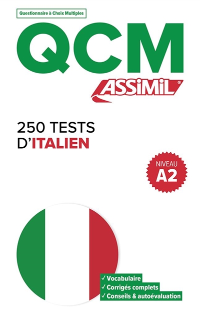 250 tests d'italien, niveau A2 | Benedetti, Federico