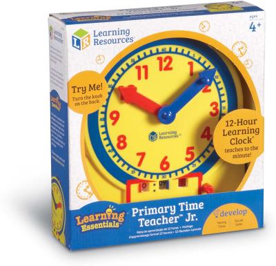 Horloge d'apprentissage junior 12 heures | Ressources et matériels