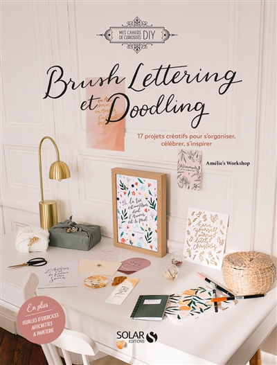 Brush lettering et doodling | Beuzelin, Lucille