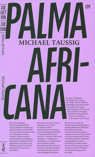 Palma africana | Taussig, Michael T.