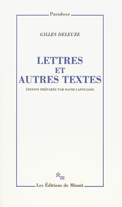 Lettres | Deleuze, Gilles